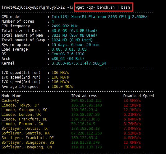 UnixBench,Bench,SuperBench 和 Zbench 四种常用云服务器综合性能测评脚本工具的对比分析以及使用教程