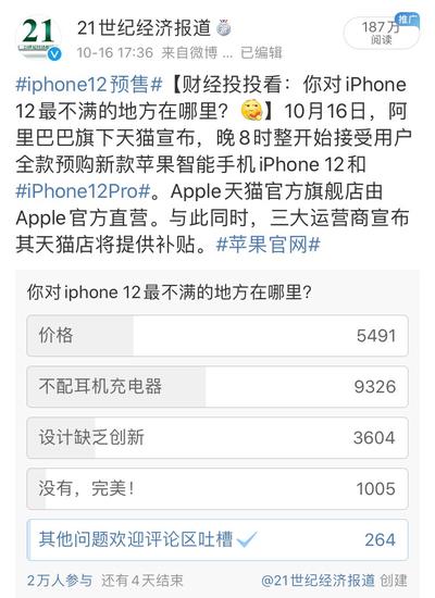 约6成网友不愿为iPhone12买单，苹果官网却被抢崩了？